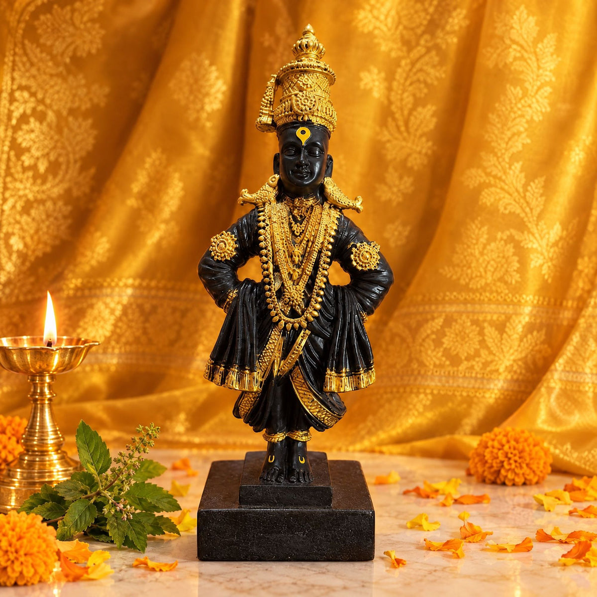 Single Vitthal With Jewellery