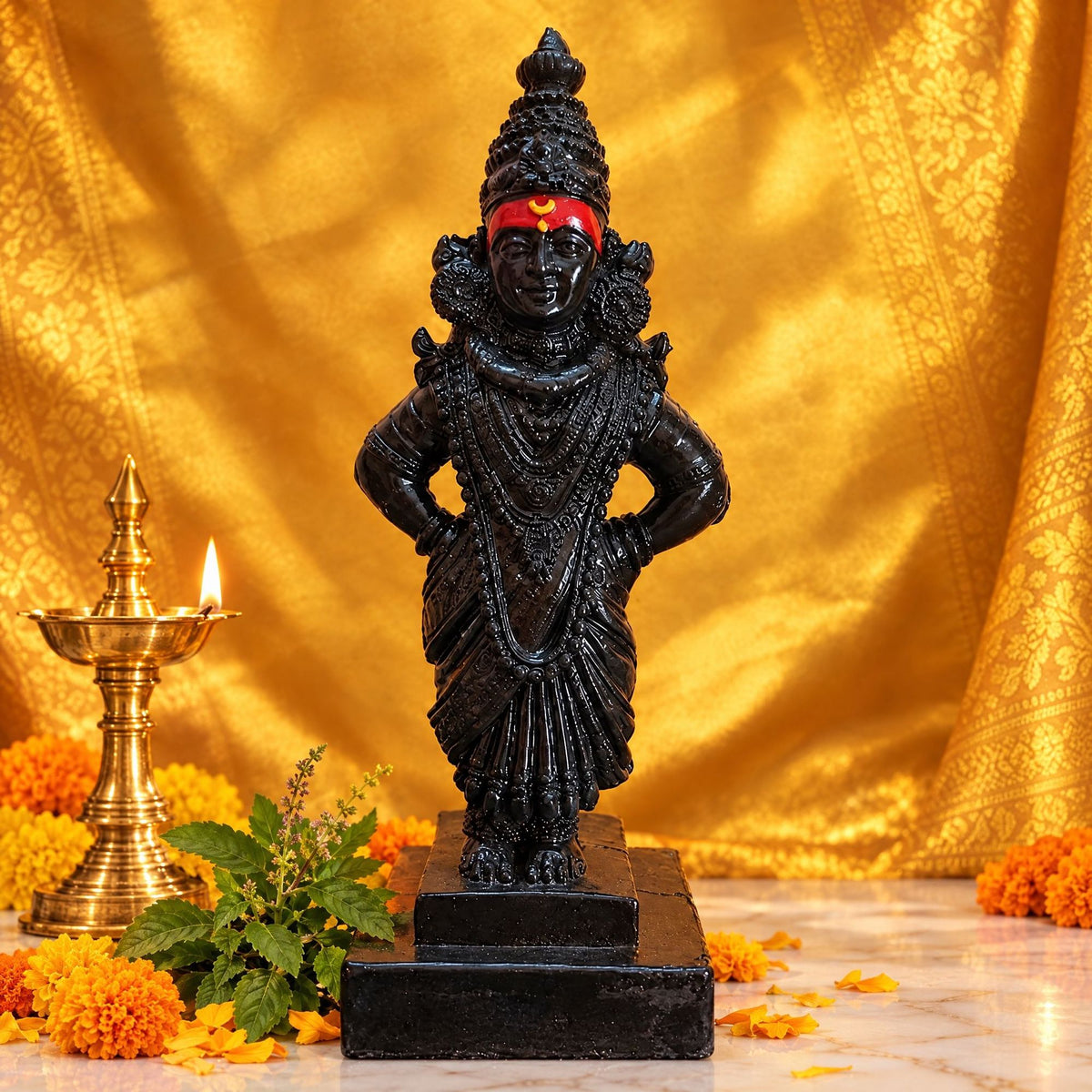 Rukmini Mata Black Colour