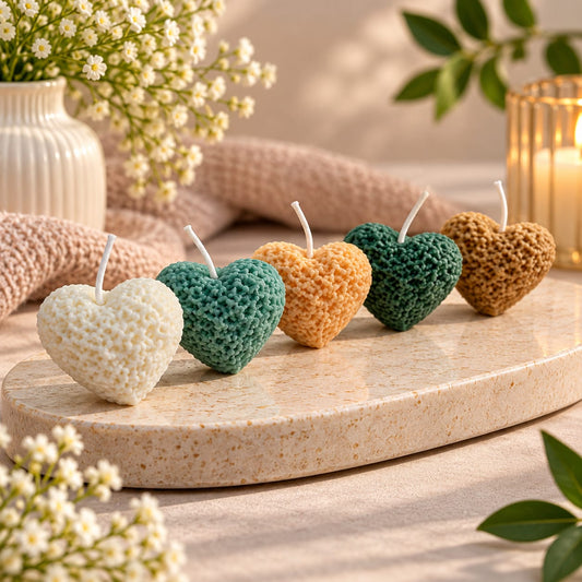Heart Shaped Candle