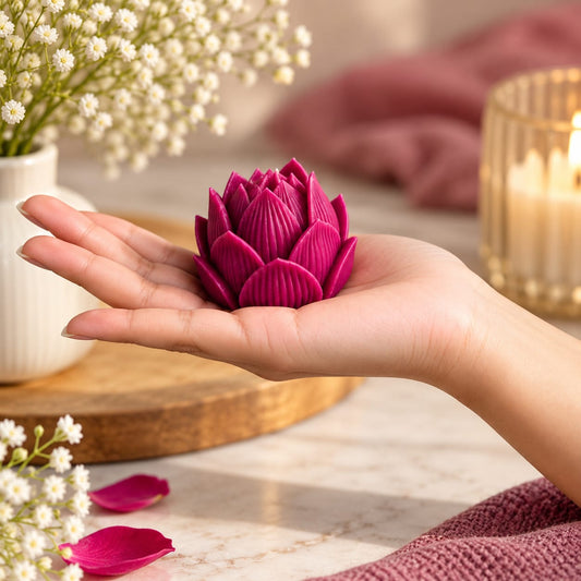 Lotus Candle