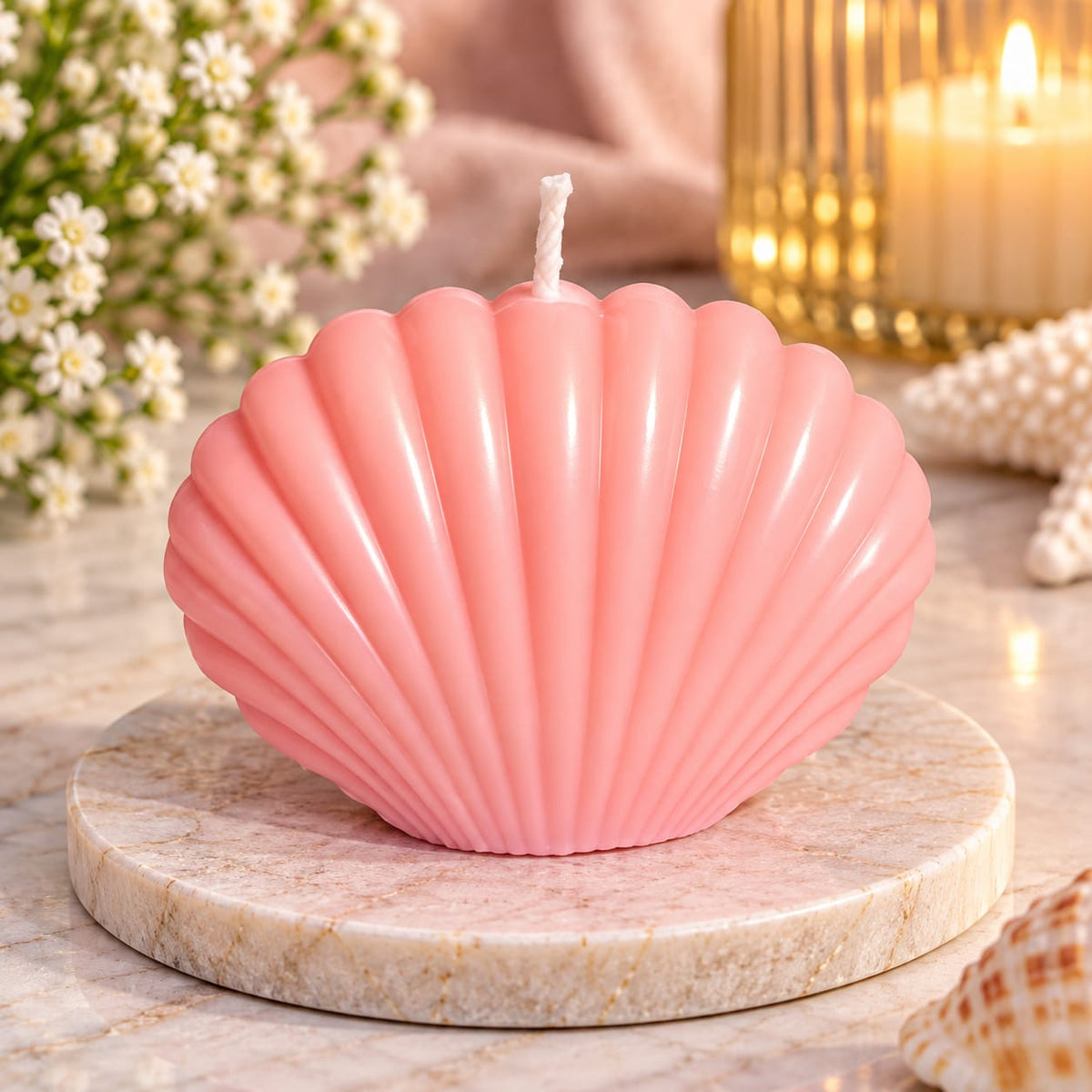 Sea Shell Candle