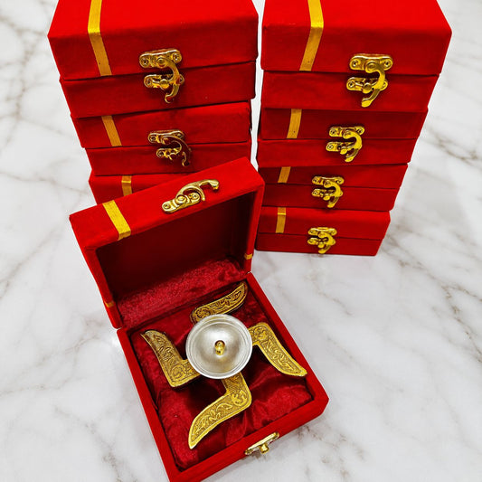 Swastik Diya With Box